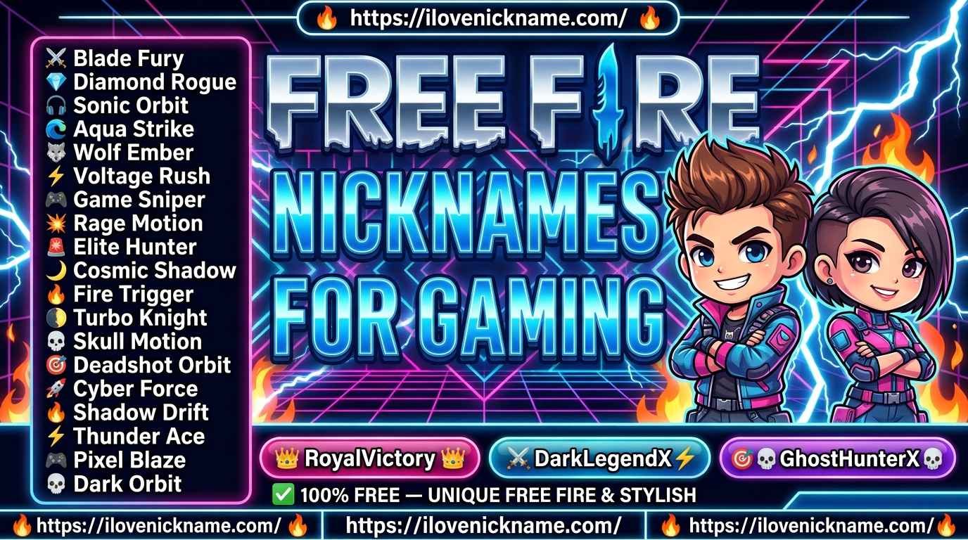 800+ Gaming Nicknames - Cool, Best, Attitude, Boys, Girls & More